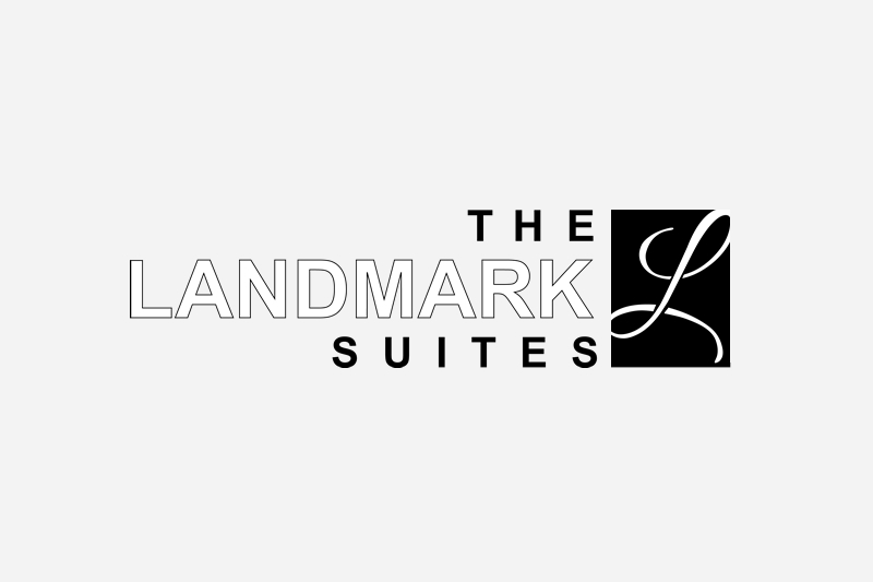 landmarksuites logo design