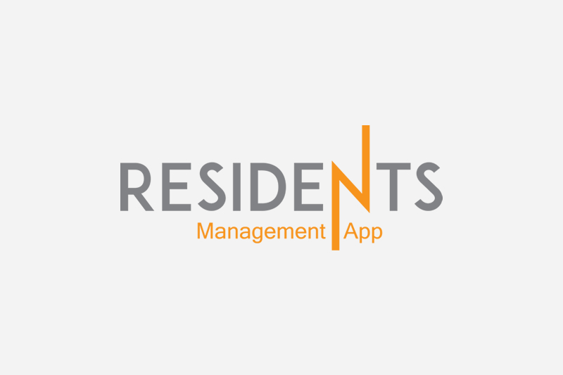 Residents logo design